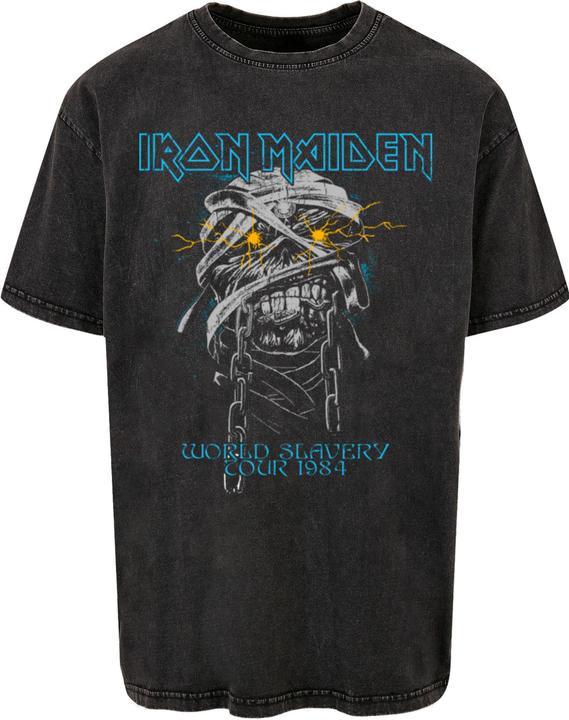 Produktbild Merchcode Powerslave - Head Mummy Acid Washed Oversize Tee - 190121 (XL)