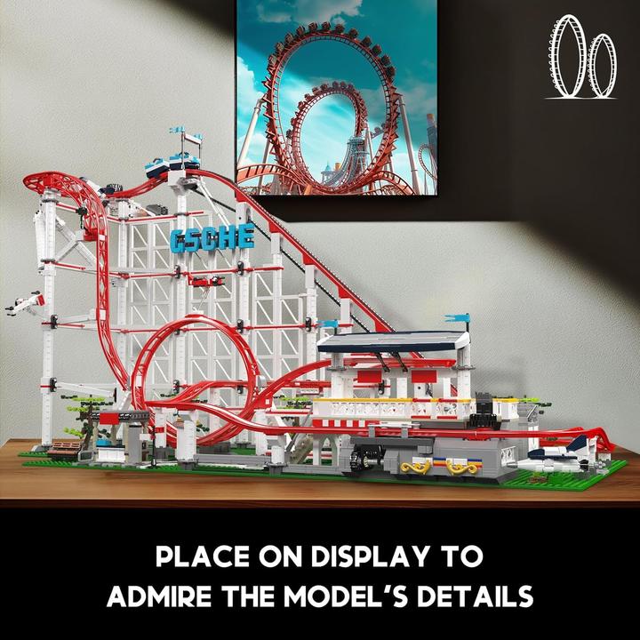 Actual product image Mould King Rollercoaster