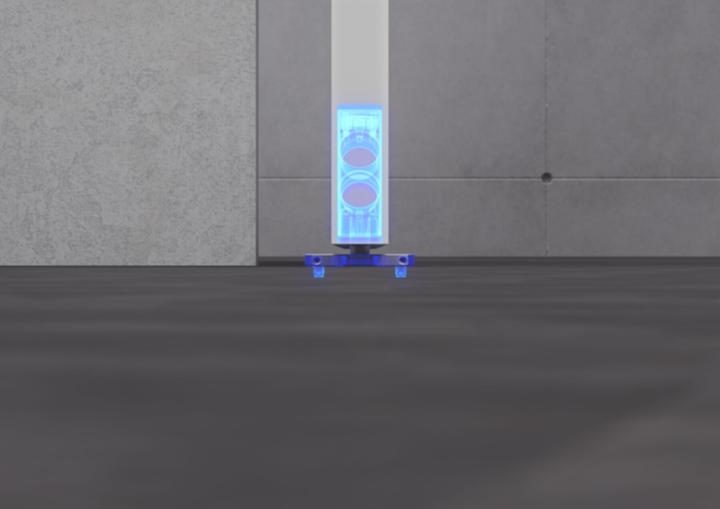 Actual product image FritsJurgens Bodenplatten, schwarz 80x40x9mm