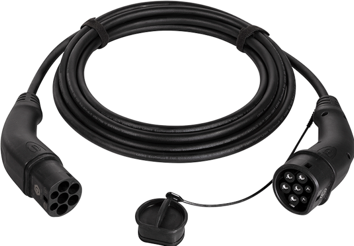 Immagine prodotto Harting Cavo di ricarica per auto elettriche 5m (Tipo 2, 11 kW, 20 A, 5 m)