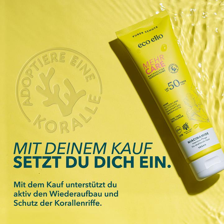Produktbild Eco Elio Mehr Care (Sonnencreme, SPF 50, 150 ml, 164 g)
