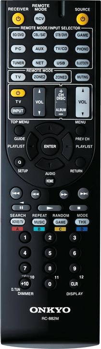 Actual product image Onkyo Tx-Nr838 (7.2 channels, AM, FM)