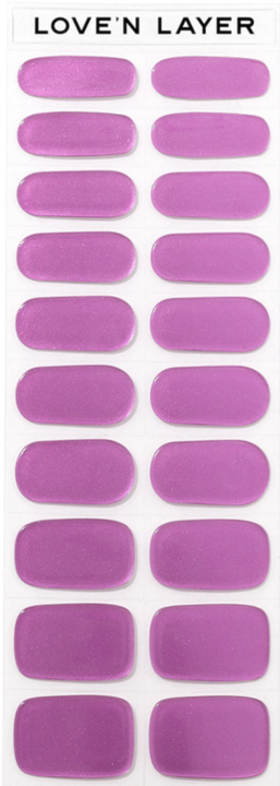 Actual product image Love'n Layer - Metallic Dahlia Purple (Colour paint)