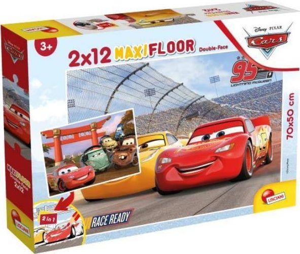 Produktbild Lisciani Puzzle Supermaxi 2x12 Auta (12 Teile)