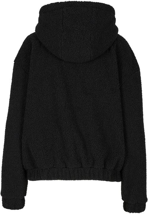 Produktbild Urban Classics Ladies Oversized Bonded Sherpa Hoody black M (M)