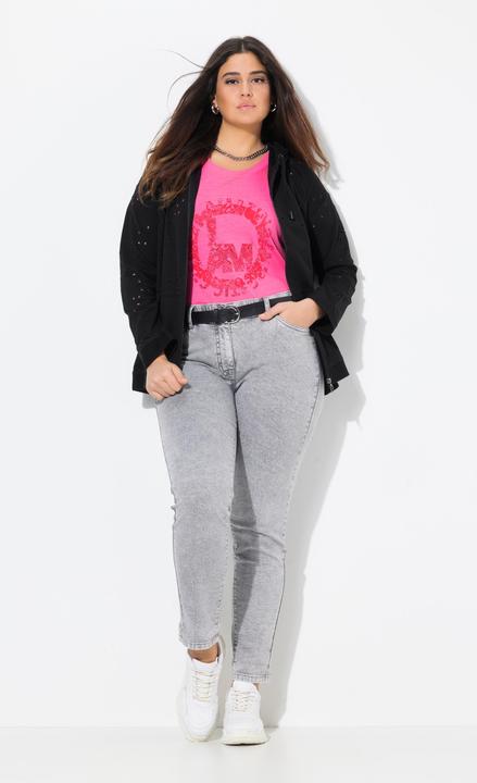 Image du produit Ulla Popken Jean Sarah jambe étroite, taille confortable (44)