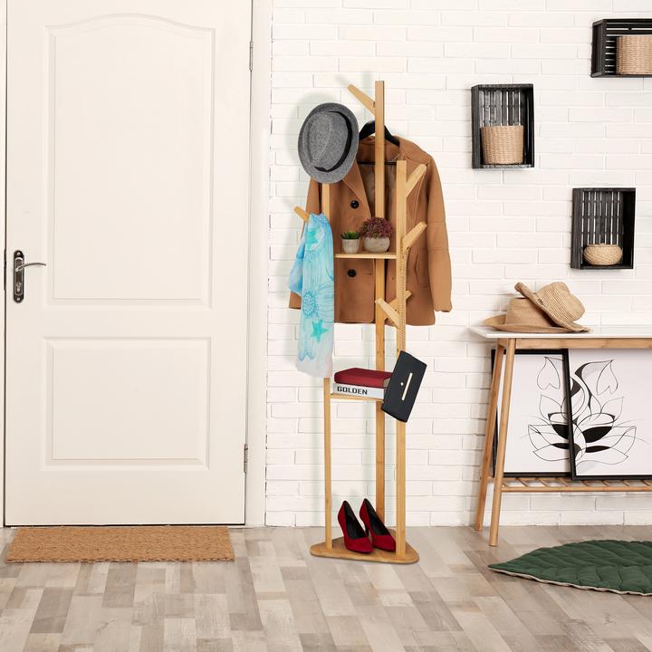 Actual product image Relaxdays Garderobenständer