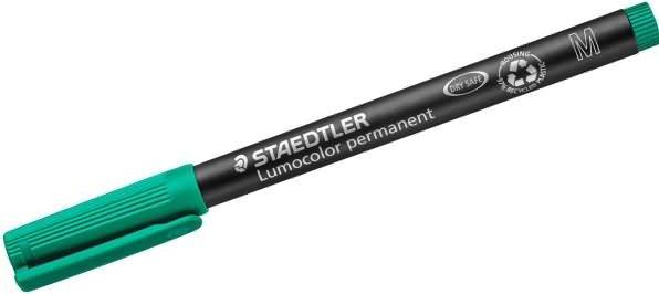 Produktbild Staedtler Lumocolor permanent (Grün, 1 mm, 1 x)