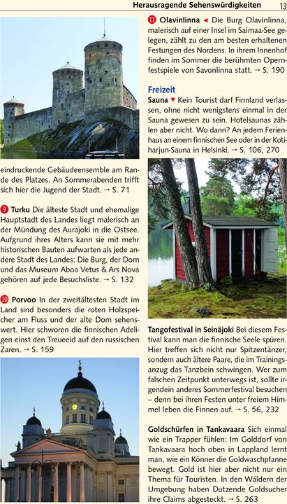 Actual product image Travel Guide Finland (German, Rasso tuber, 2024)