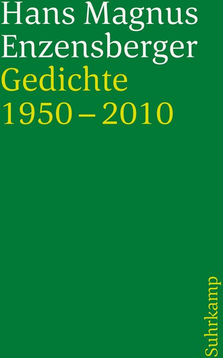 Produktbild Gedichte 1950-2010 (Deutsch, Hans Magnus Enzensberger, 2010)