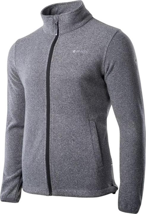 Produktbild Hi-Tec men's sweater POLAR HENIS EBONY MELANGE. M (M)