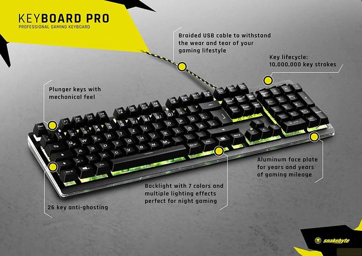 Image du produit Snakebyte Pro (Suisse (QWERTZ), Filaire)