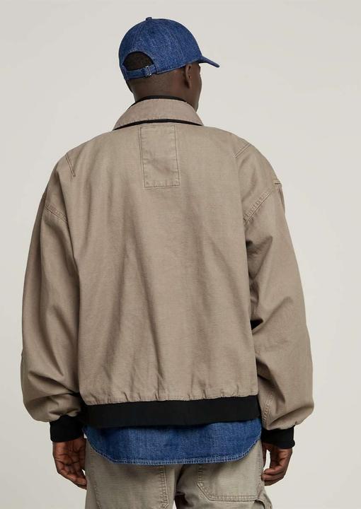 Actual product image G-Star Oversized Denim Bomber with Comfortable Fit and Original Look (M)