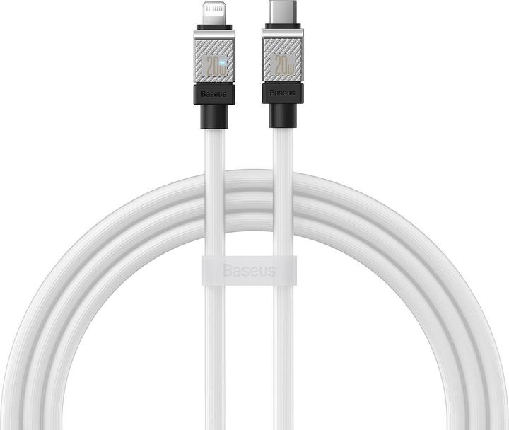 Produktbild Baseus Fast Charging cable USB-C to Coolplay Series 2m, 20W (white) (2 m, 20 W)