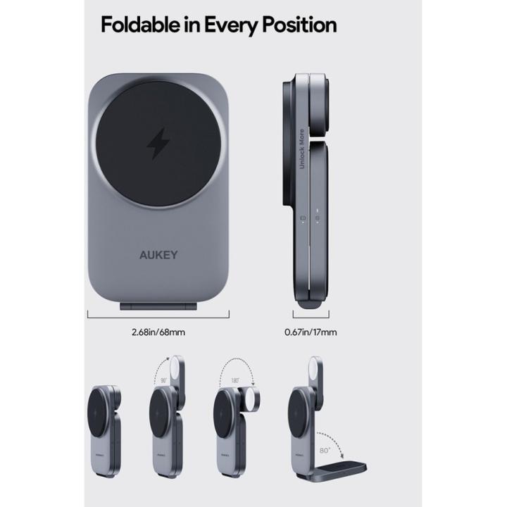 Productafbeelding Aukey MagFusion Z 3in1 (15 W)