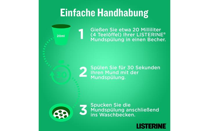 Immagine prodotto Listerine Menta fresca (500 ml, Collutorio)