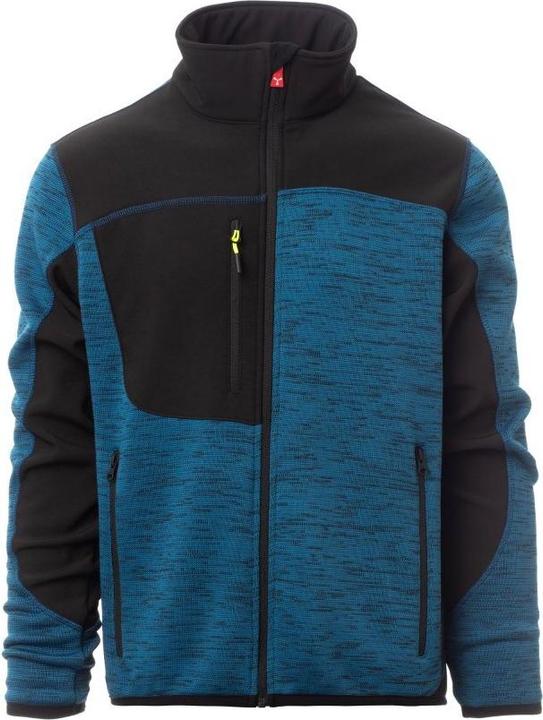 Black, Black, blue melange, Mottled blue