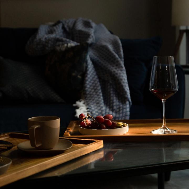 Produktbild TeakHaus 2er Set Nordic Serviertablett mit Rand