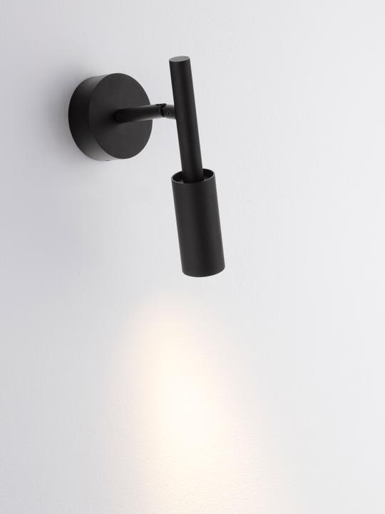 Produktbild Nova Luce JOY LED Wandleuchte Schwarz 7W Warmweiss 8x14x20,5cm 9010232 (667 lm)