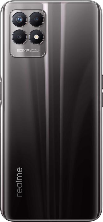 Produktbild realme 8i (128 GB, Space Black, 6.60", Dual SIM + SD, 4G)