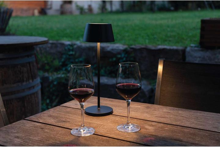 Produktbild Maul MAULnina LED-Akku-Tischleuchte schwarz (210 lm)