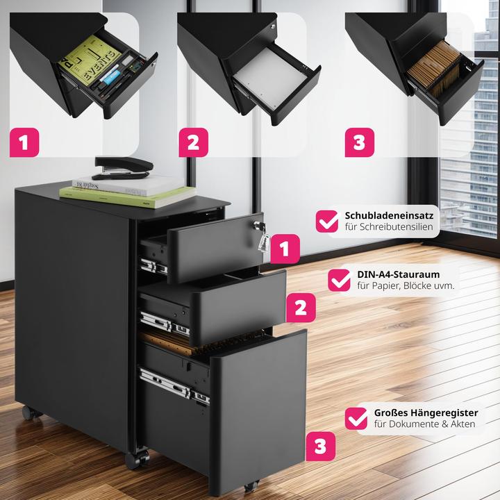 Actual product image tectake Parvus (30 x 50 x 59.5 cm)