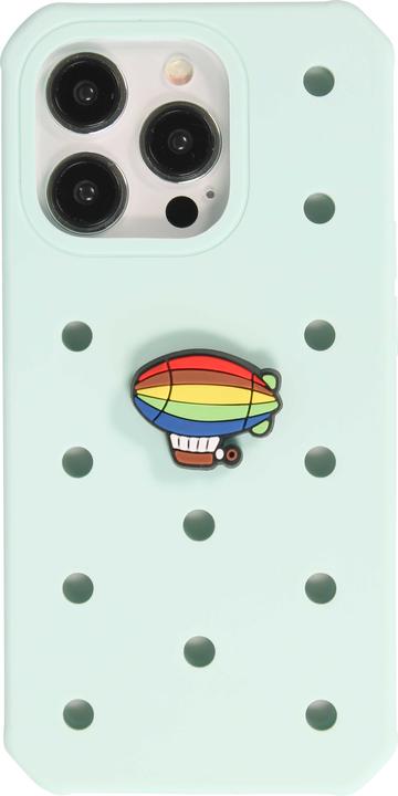 Actual product image PhoneLook Trendy 3D stickers for silicone sleeve with holes Colourful Zeplin