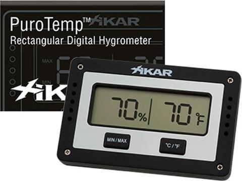 Xikar Hygrometer 833XI rectangular