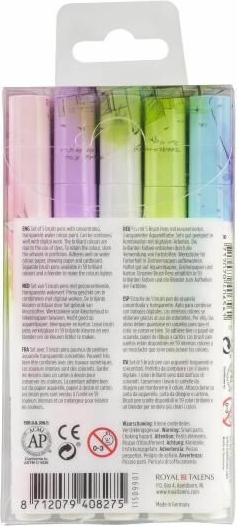 Image du produit Talens Ecoline Brush Pen Pastell (5 x)