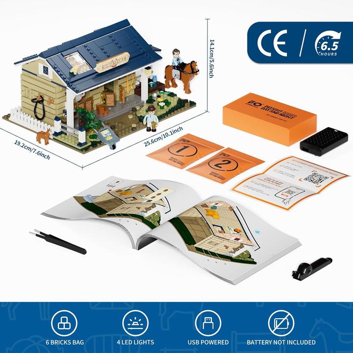 Produktbild Lumibricks Pferdestall