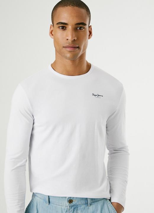 Produktbild Pepe Jeans Original Basic T-Shirt Long Sleeve White (M)
