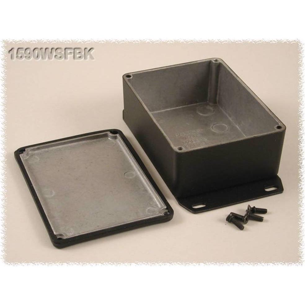 Hammond DruckgussGehäuse Serie 590 (Gehäuse), Elektronikzubehör + Gehäuse, Schwarz