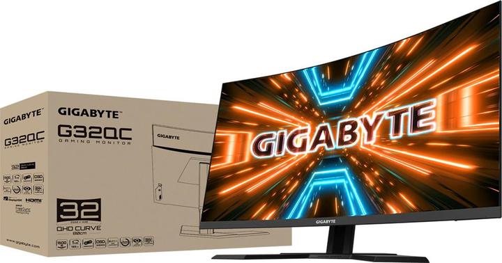 Produktbild Gigabyte G32QC A (2560 x 1440 Pixel, 31.50")