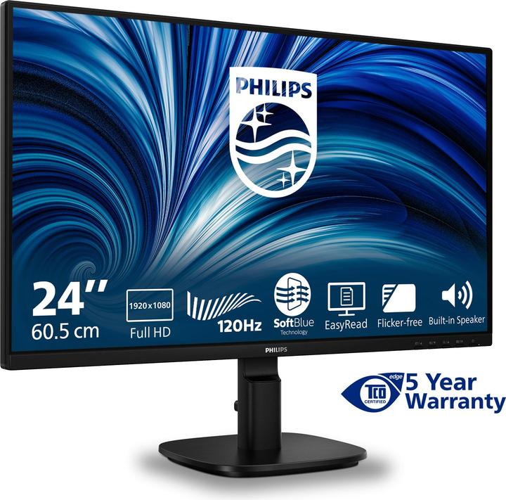 Produktbild Philips MMD 24B2N2200/00 IPS Monitor,,, Speakers, HDMI, Port (1920 x 1080 Pixel, 24")