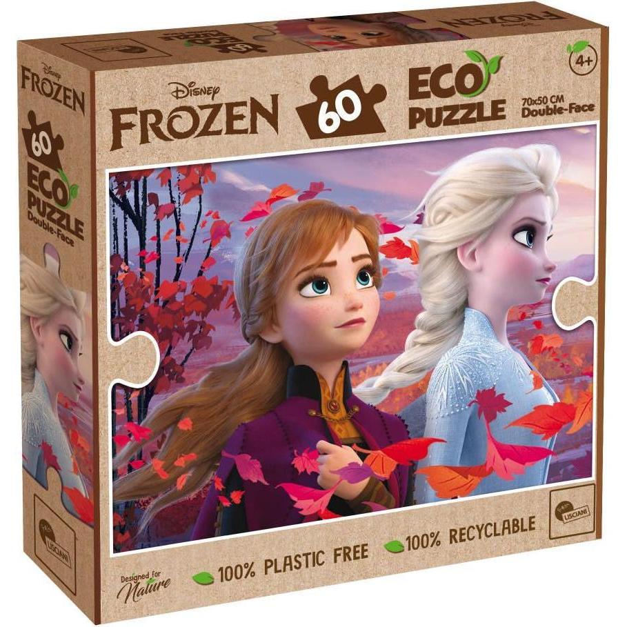 Lisciani Disney Eco Doppelseitig Gefroren 60 El. (60 Teile)