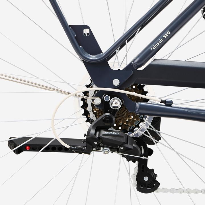 Image du produit Btwin Vélo de ville 520 cadre bas bleu foncé (48 cm)