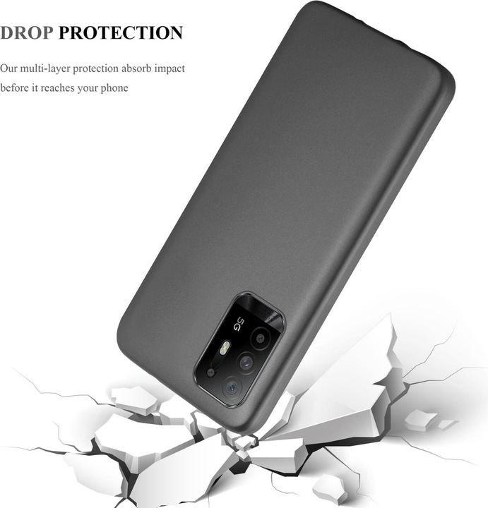 Produktbild Cadorabo TPU Matt Metallic Hülle (Oppo A94 5G)