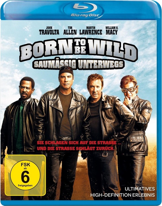Produktbild Born To Be Wild Saumässig unterwegs (Blu-ray, 2007, Englisch, Deutsch, Italienisch, Französisch)