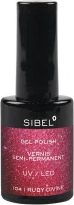 Produktbild Sibel Gel Nail Polish Color 104 Ruby Divine 14ml (104 Ruby Divine)