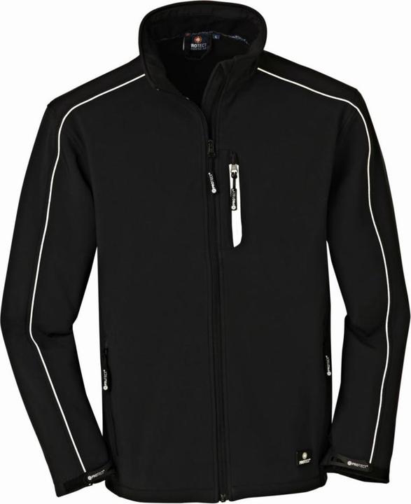 Actual product image BIG Arbeitsschutz Men's softshell jacket OHIO black size M (M)