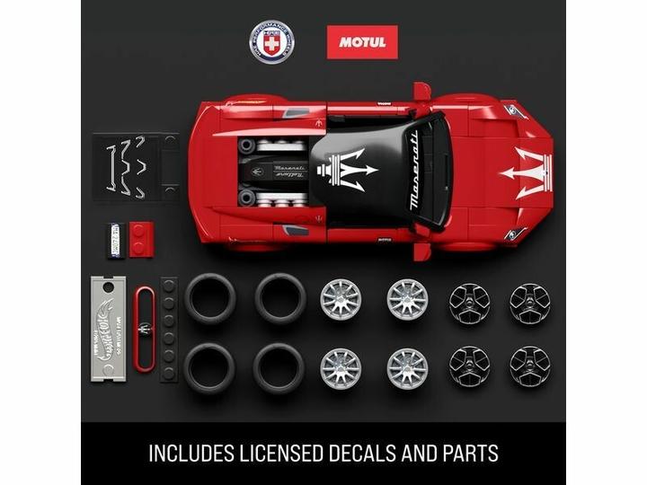Actual product image Mattel Brick Shop Speed Series Maserati MC20