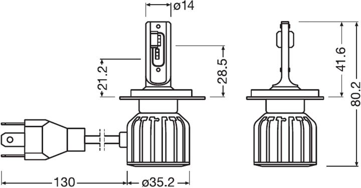 Produktbild Osram LEDriving Off-Road LED Retrofit (H4)