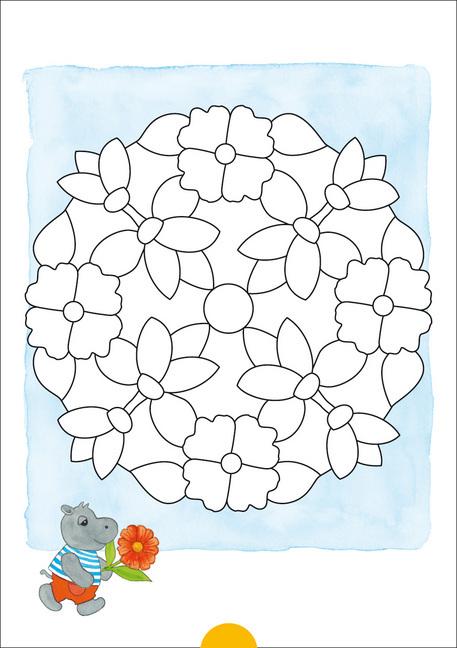 Produktbild Fragenbär - Mein bärenstarker Mandala-Block (Deutsch, 5 - 10 Jahre)