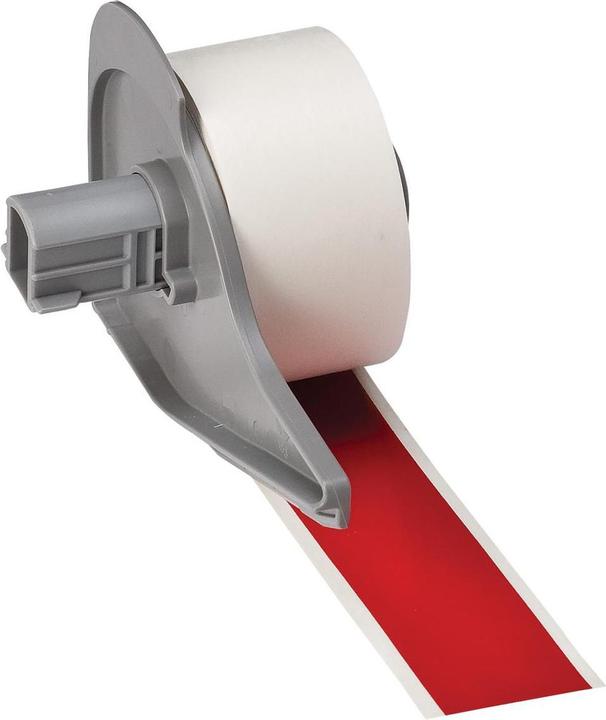 Brady M7C-1000-595-RD, Vinylband, Rot, glänzend, 25.40 mm x 15.24 m, permanent, endlos (2.54 cm)