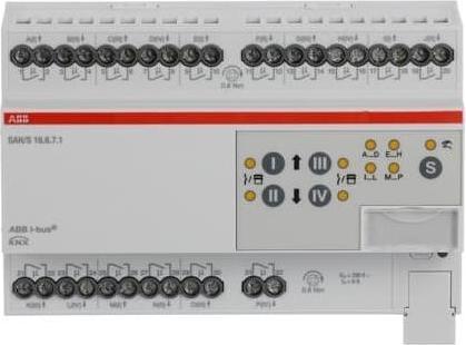 Produktbild ABB Stotz & Kontakt SAH/S16.6.7.1 Schalt-/Jalousieaktor, 16fach, 6 A, REG SAH/S16.6.7.1 (Rolladenaktor)