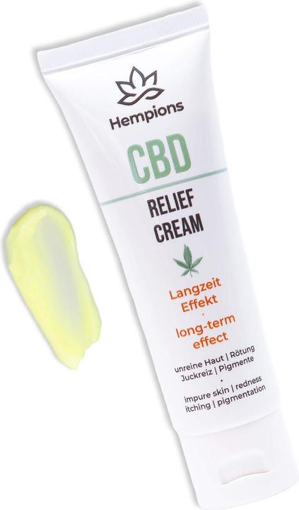 Immagine prodotto Hempions Crema di sollievo al CBD (Crema corpo, 50 ml)