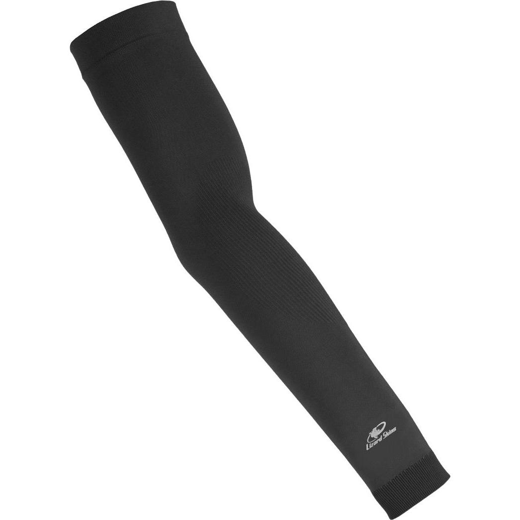 Lizard Skins, Herren, Ärmling + Beinling, Knit Arm Sleeve - Jet Black - L/XL (L), Schwarz, L