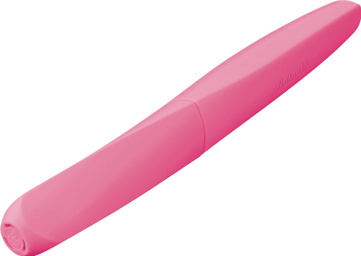 Productafbeelding Pelikan Vulpen (vulsysteem) Twist® vulpen voor rechts- en linkshandigen, Berry Pink, penpunt (Bessenroze, Roze, 1x)