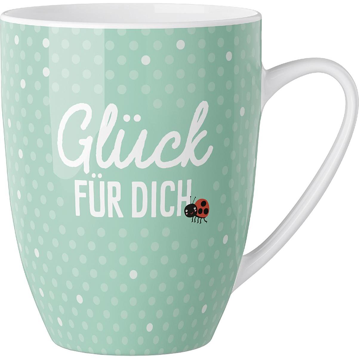 6x La Vida, Tasse, Becher Glück 250ml (250 ml, 6 x)