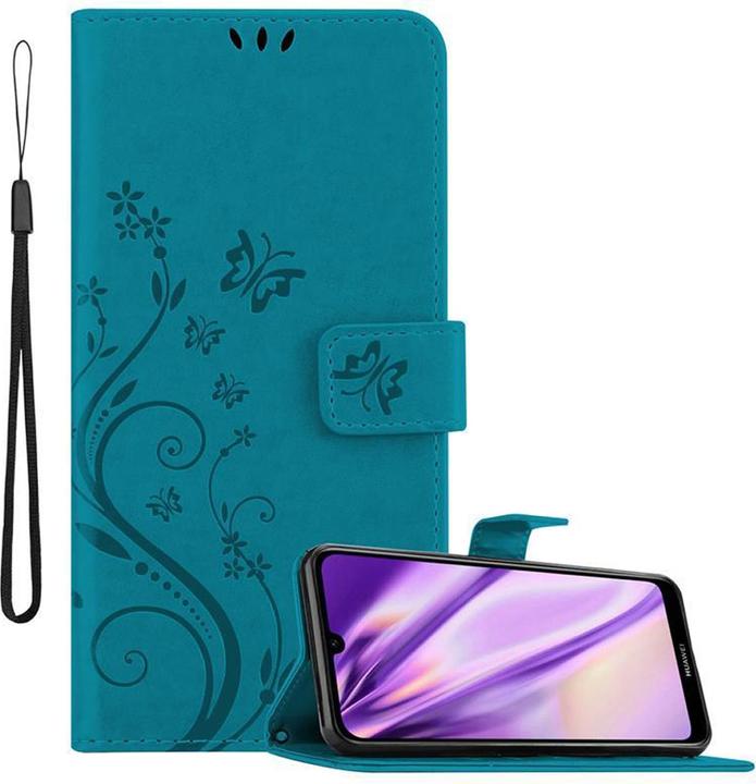 Produktbild Cadorabo Flower Book Cover (Huawei Y6 (2019))